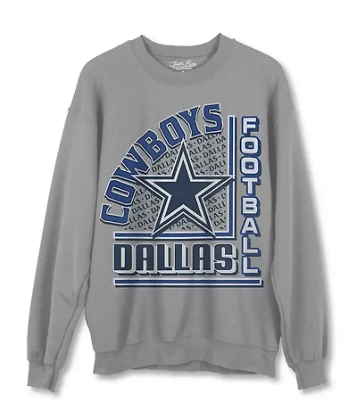 Junk Food Dallas Cowboys Backfield Crew Fleece