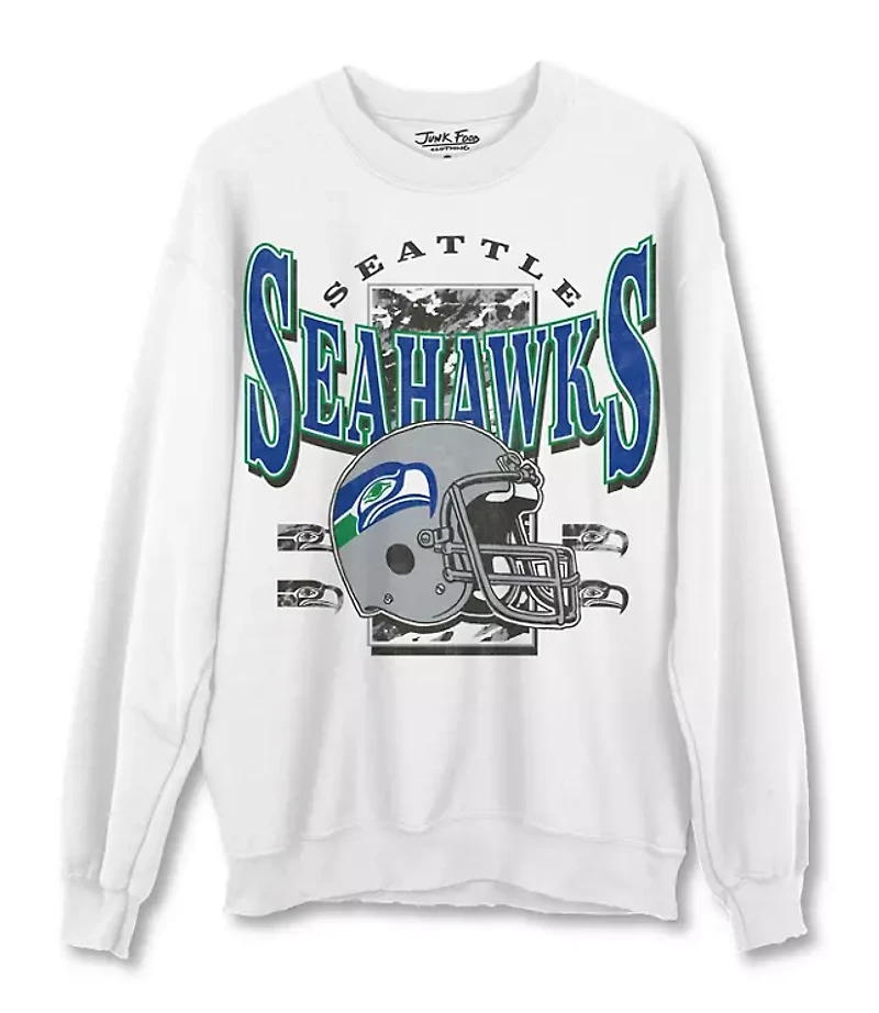 Junk Food Seattle Seahawks Crew Fleece