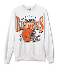 Junk Food Cleveland Browns Crew Fleece