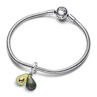 Pandora Avocado Double Dangle Charm | 763405C01