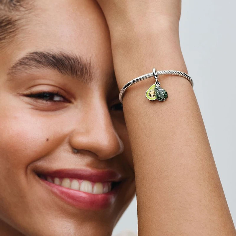Pandora Avocado Double Dangle Charm | 763405C01