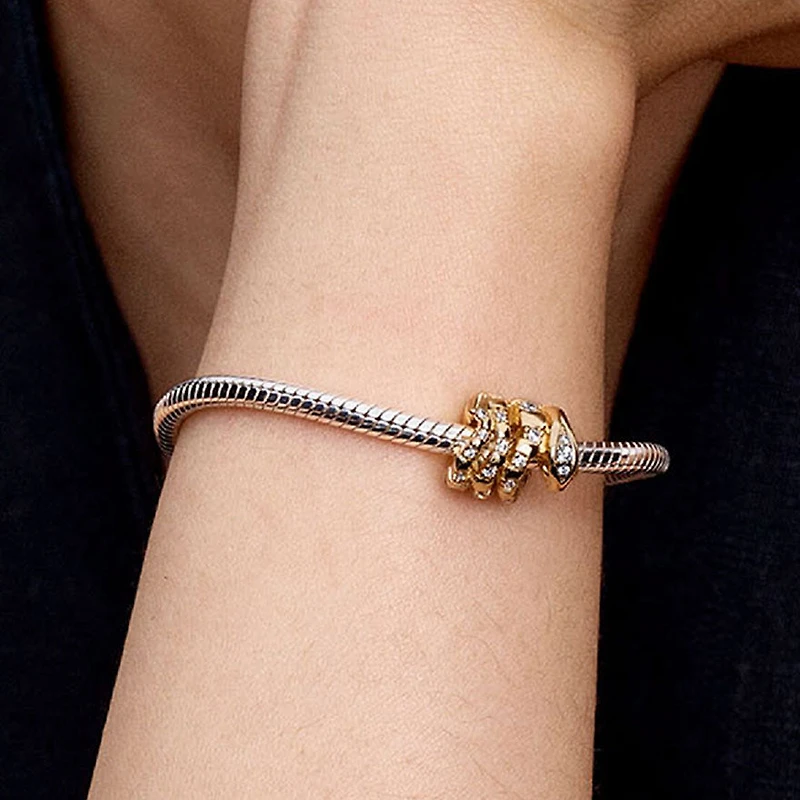 Pandora Curled Snake Charm | 763618C01