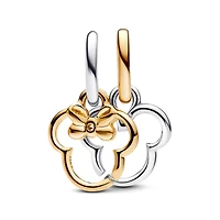 Pandora Disney Mickey Mouse & Minnie Mouse Splitable Dangle Charm | 76