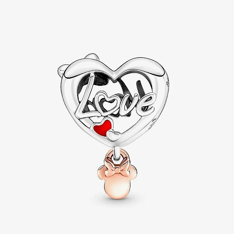 Pandora Disney Minnie Mouse Mum Heart Charm | 781142C01