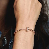 Pandora Studded Clip Charm | 781817CZ