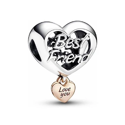 Pandora Love You Best Friend Heart Charm | 782243C00