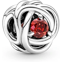 Pandora July True Red Eternity Circle Charm | 790065C01