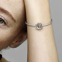 Pandora November Honey Eternity Circle Charm | 790065C04