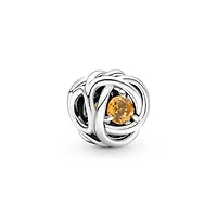 Pandora November Honey Eternity Circle Charm | 790065C04