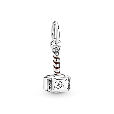 Pandora Marvel The Avengers Thor's Hammer Dangle Charm | 790483C01
