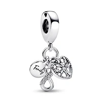 Pandora Family Infinity Triple Dangle Charm | 792201C01