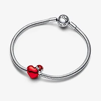 Pandora Red Christmas Heart Charm | 792336C01