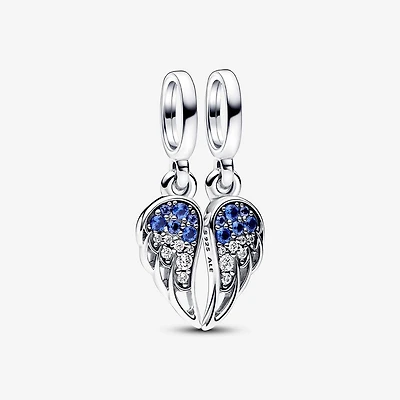 Pandora Sparkling Splitable Angel Wings Dangle Charm | 792821C01