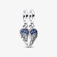 Pandora Sparkling Splitable Angel Wings Dangle Charm | 792821C01