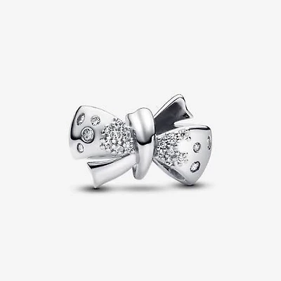 Pandora Sparkling Bow Charm | 793442C01