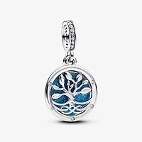 Pandora Glow-in-the-dark Infinity Tree Double Dangle Charm | 793599C01