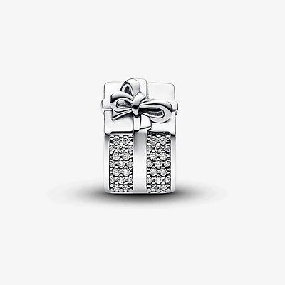 Pandora Sparkling Gift Box Charm | 793603C01