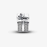 Pandora Sparkling Gift Box Charm | 793603C01