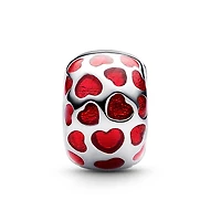 Pandora Hearts Round Clip Charm | 793679C01