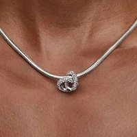 Pandora Pavé Infinity Knot Heart Charm | 793771C01