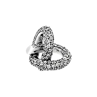Pandora Pavé Infinity Knot Heart Charm | 793771C01