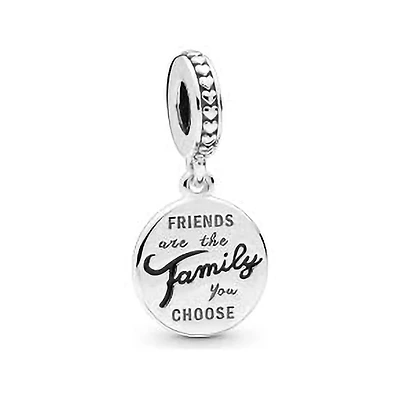 Pandora Friends are Family Dangle Charm | 798124EN16