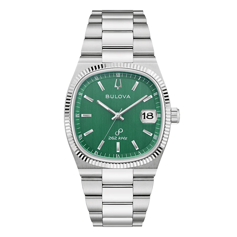 Bulova Super Seville Green Dial Watch | 96B439