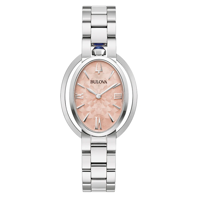 Bulova Rubaiyat Salmon Dial Watch | 96L331