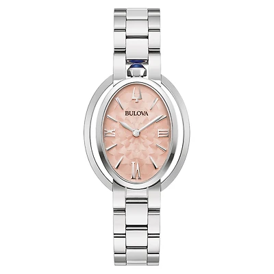 Bulova Rubaiyat Salmon Dial Watch | 96L331