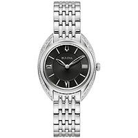 Bulova Classic 30mm Black Dial Watch | 96R252