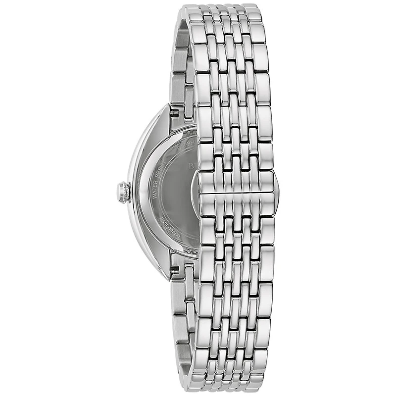 Bulova Classic 30mm Black Dial Watch | 96R252