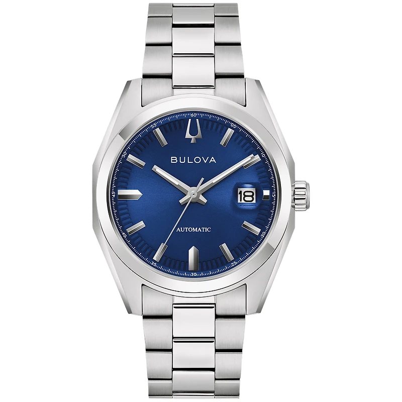 Bulova Surveyor Automatic Blue Dial Watch | 96B436