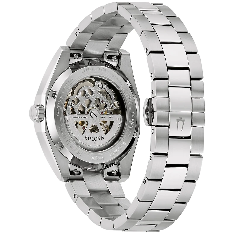 Bulova Surveyor Automatic 39mm Light Blue Dial Watch | 96B469