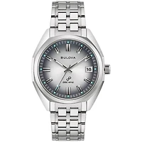 Bulova Jet Star 40mm Silver Sunburst Dial Watch | 96B472