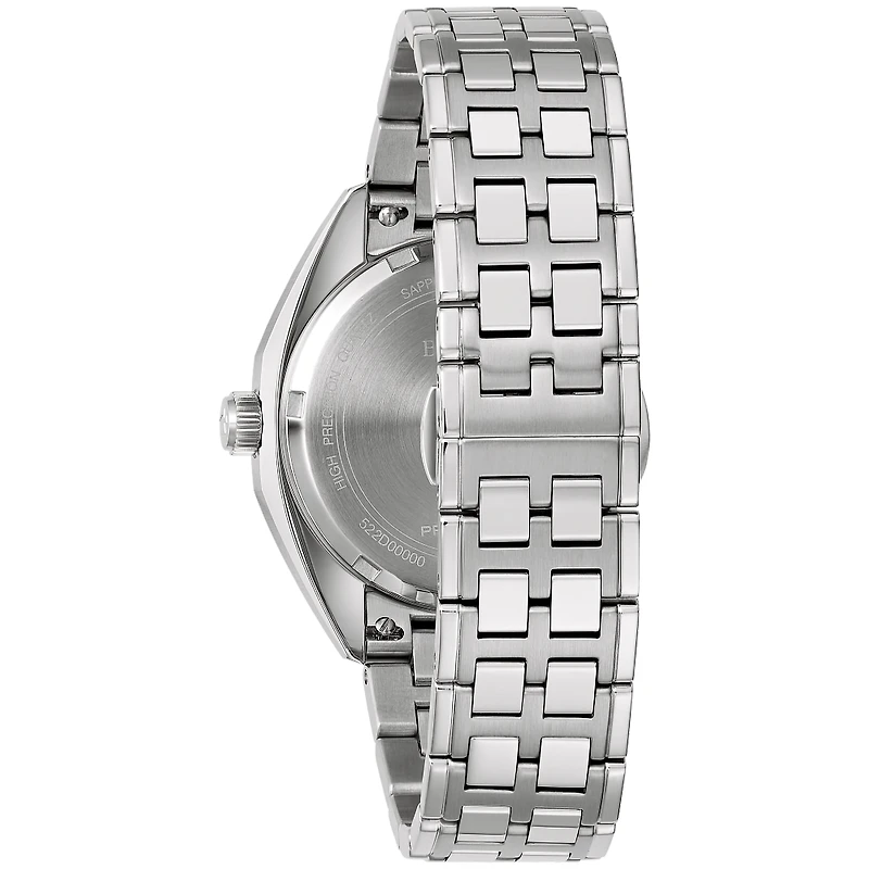 Bulova Jet Star 40mm Silver Sunburst Dial Watch | 96B472