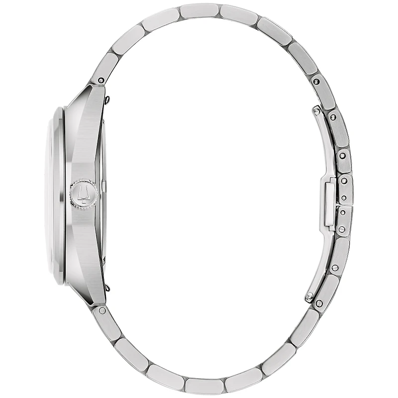 Bulova Jet Star 40mm Silver Sunburst Dial Watch | 96B472