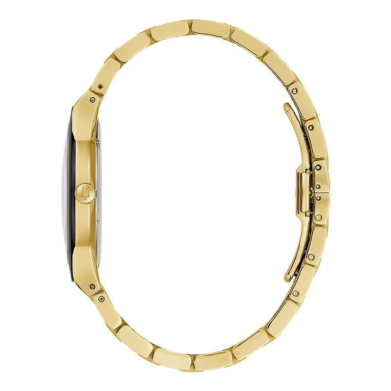 Bulova Millennia Black Dial Watch | 97A183