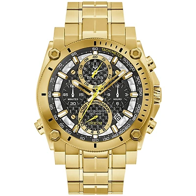 Bulova Precisionist Icon Chronograph 46.5mm Watch | 97B218