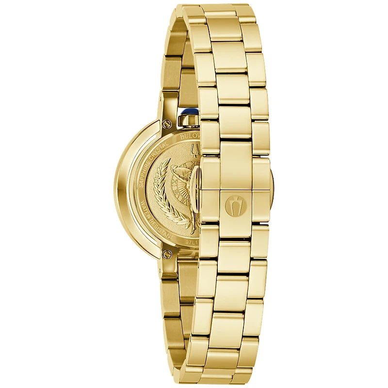Bulova Rubaiyat 30mm Gold Tone Watch | 97L181