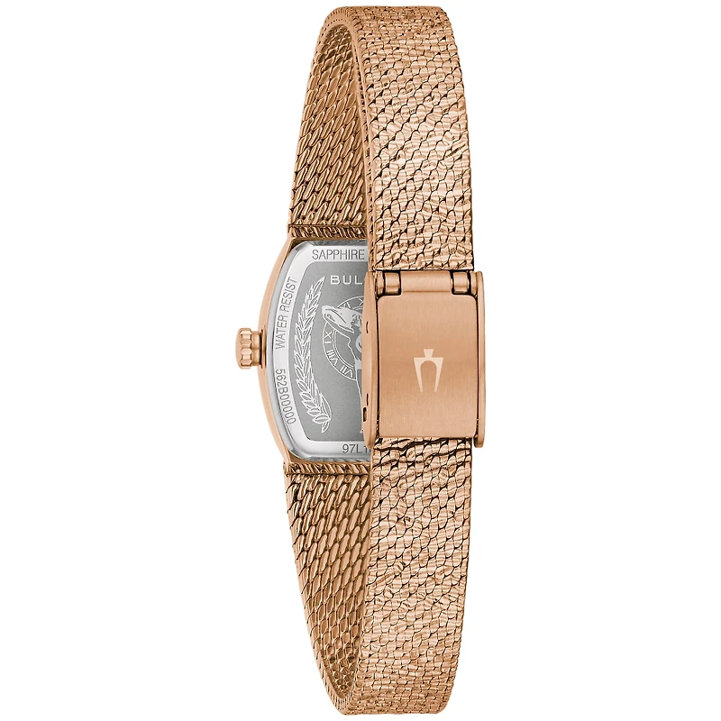 Bulova Goddess Of Time Brown Dial Watch | 97L185