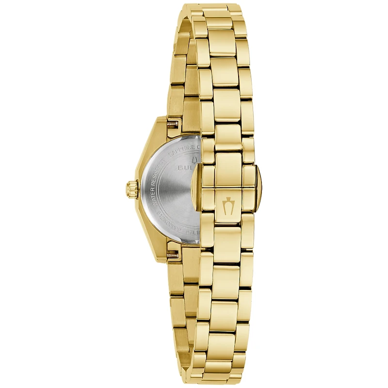 Bulova Surveyor Pink Dial Stainless Steel Bracelet Watch | 97L187