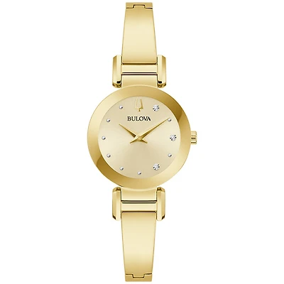 Bulova Marc Anthony Collection Champagne Dial Watch | 97P164