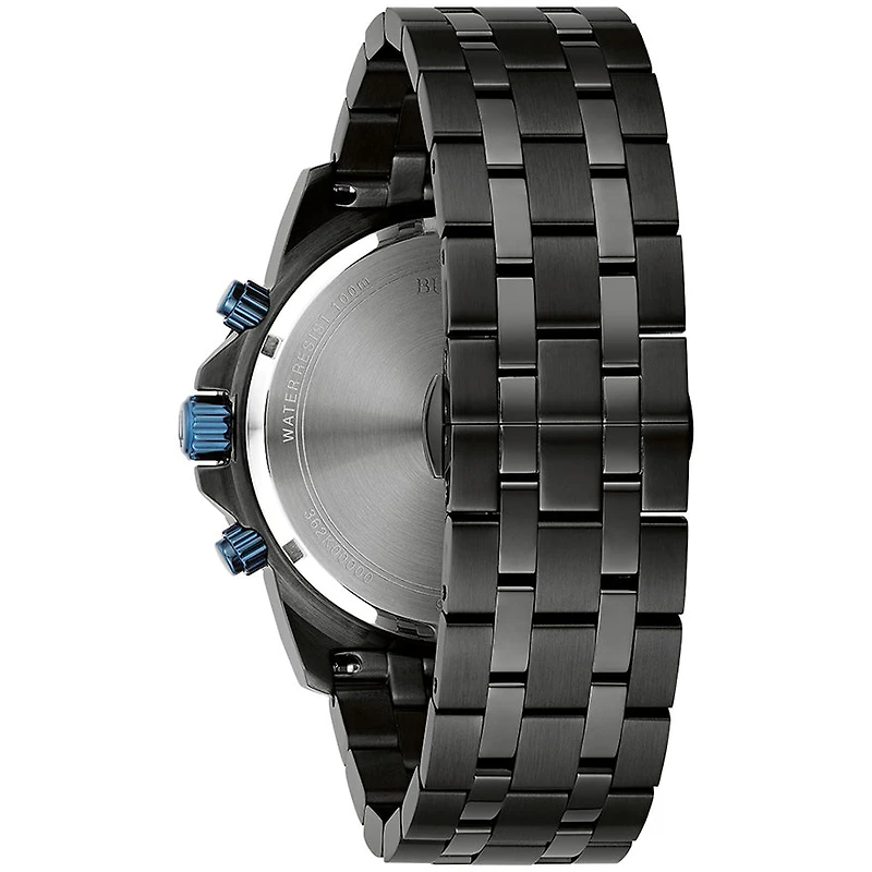 Bulova Marine Star 44mm Blue Dial Quartz Watch | 98B410
