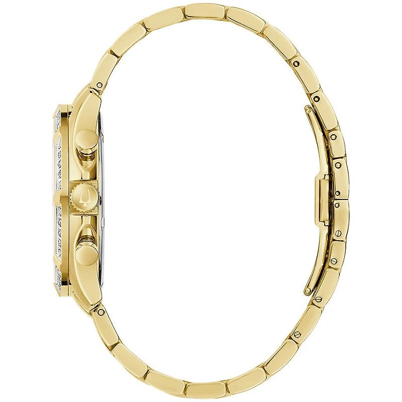 Bulova Classic Diamond Dial Quartz Watch 42mm | 98E113
