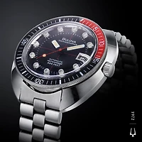 Bulova Oceanographer Devil Diver Stainless Steel Watch 98B320