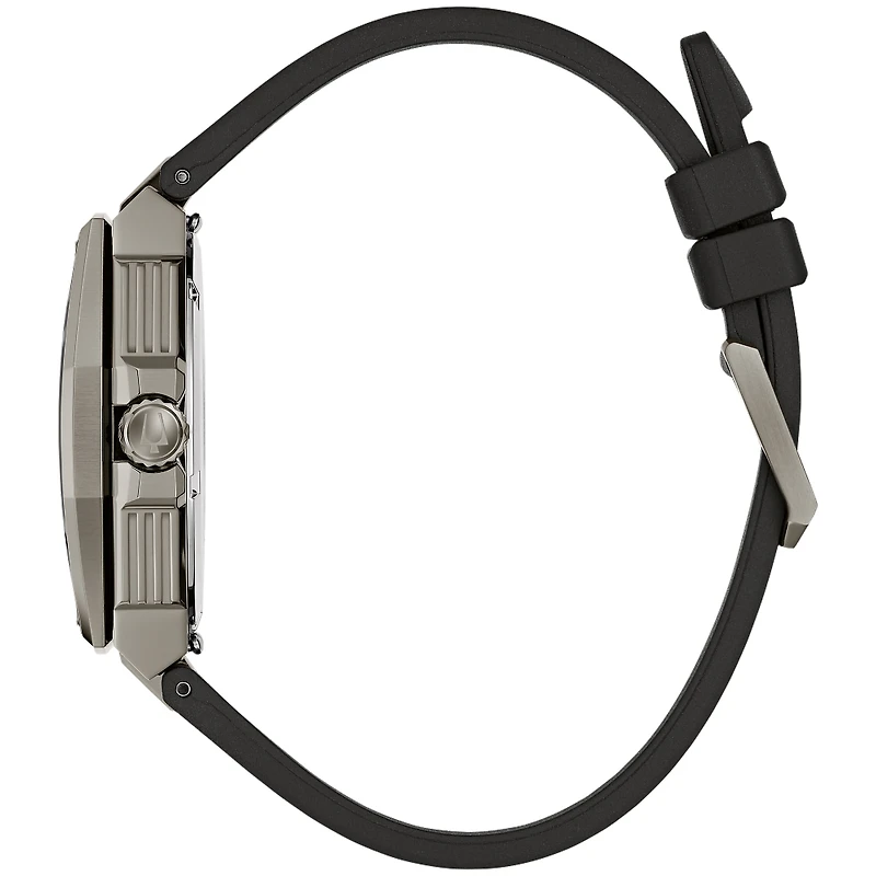 Bulova Series X White Dial Rubber Strap Watch | 98B457