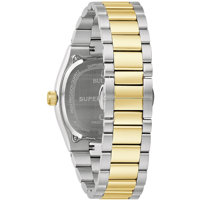 Bulova Super Seville Black Dial Watch | 98B458