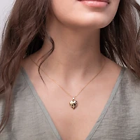 Heart Locket in 10K Yellow Gold