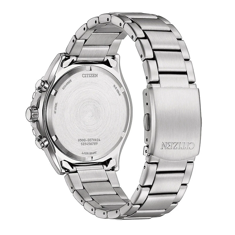Citizen Eco-Drive Sport Casual Black Dial Chronograph Watch | AT2568-8