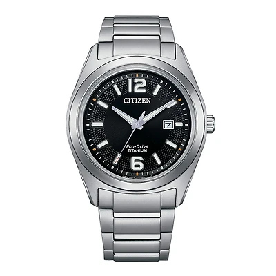 Citizen Eco-Drive Mens Super Titanium Eco-Drive Watch 41.5mm | AW1641-